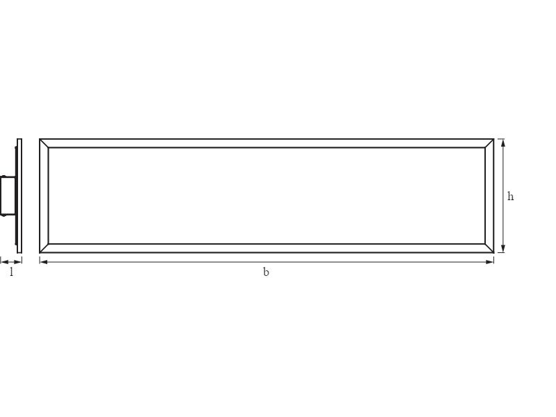 Ledvance LED panel luminaire SMART+ Planon Plus RGBW 1200X300