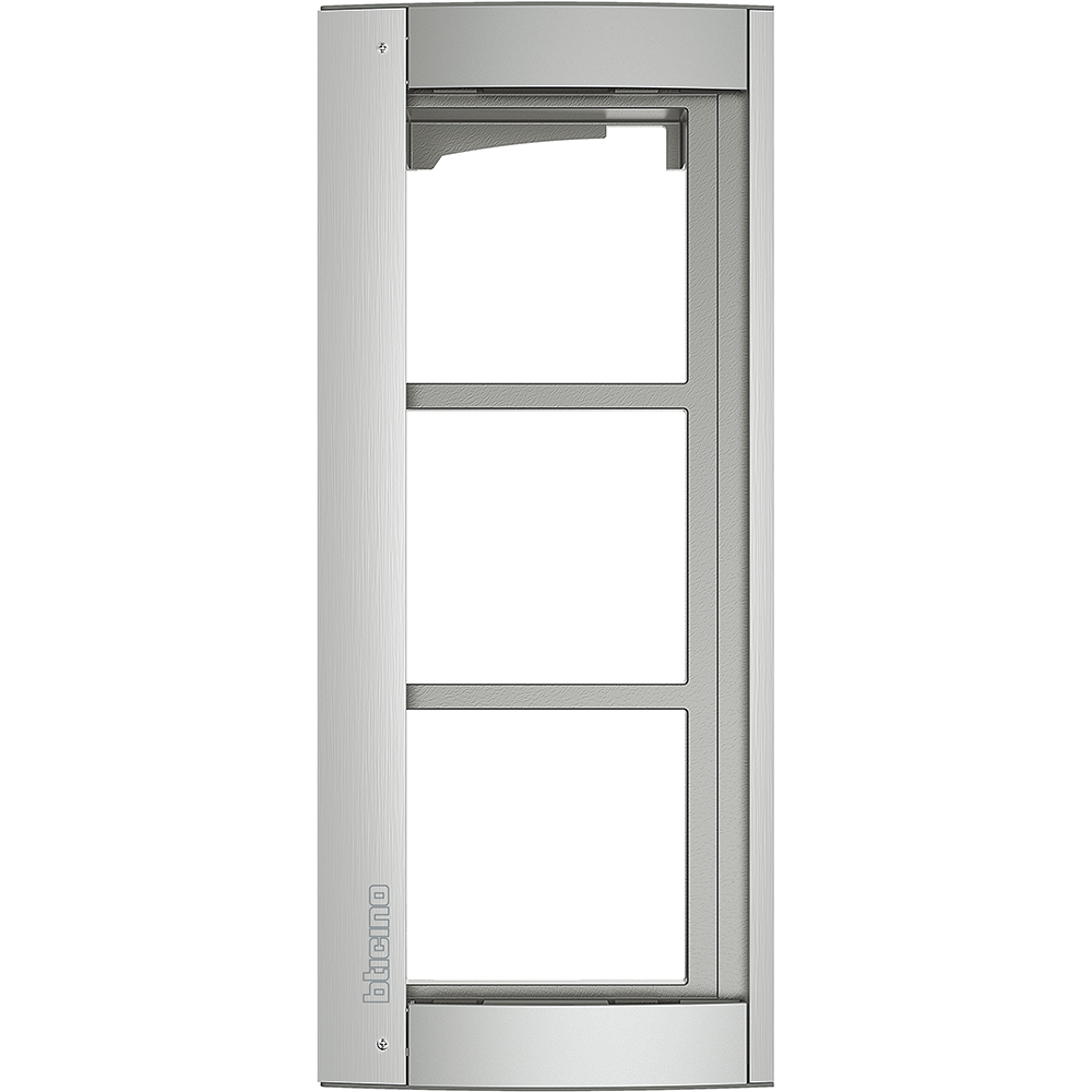 Legrand (BT) Rahmen u. Modulträger Allmetal, 3 Module 350231