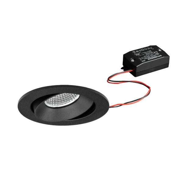 Brumberg LED-Einbaustrahlerset, schaltbar, str.schwarz - 38379183 günstig online kaufen