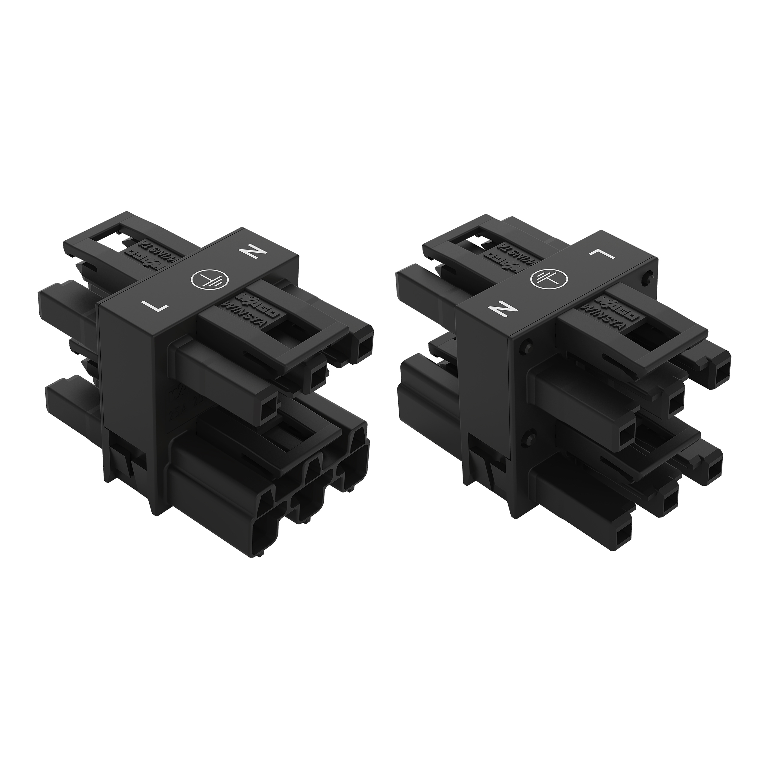 WAGO GmbH & Co. KG Verteiler 250V 25A 3p. schwarz 770-607