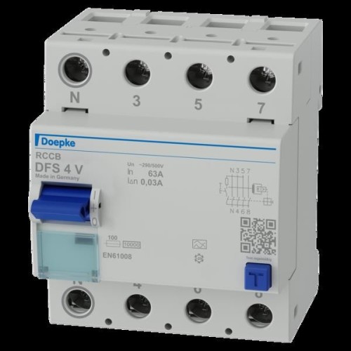 Doepke FI-Schalter DFS4 063-4/0,03A 500 - 09144945