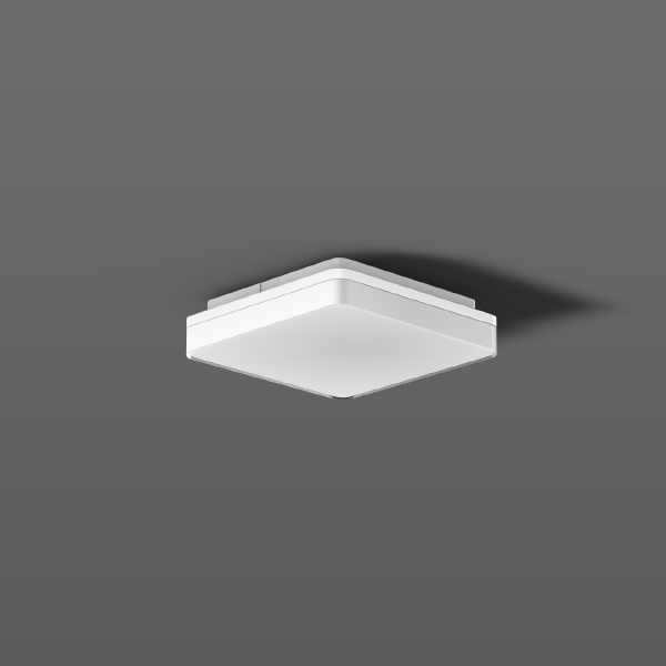 RZB Lighting LED Wall Ceiling Light HB 506 LED / 15W-3000 + 4000K 210x210x53, PC - 221188.002.2