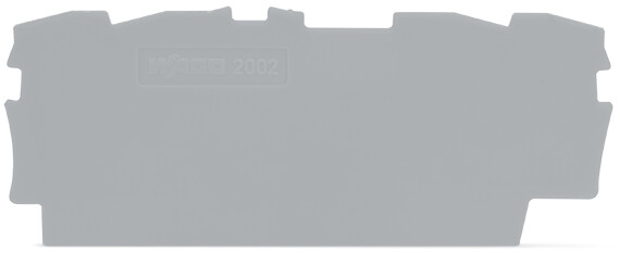 WAGO GmbH & Co. KG Abschluss-u.Zwischenplatte 0,8mm dick 2002-1491