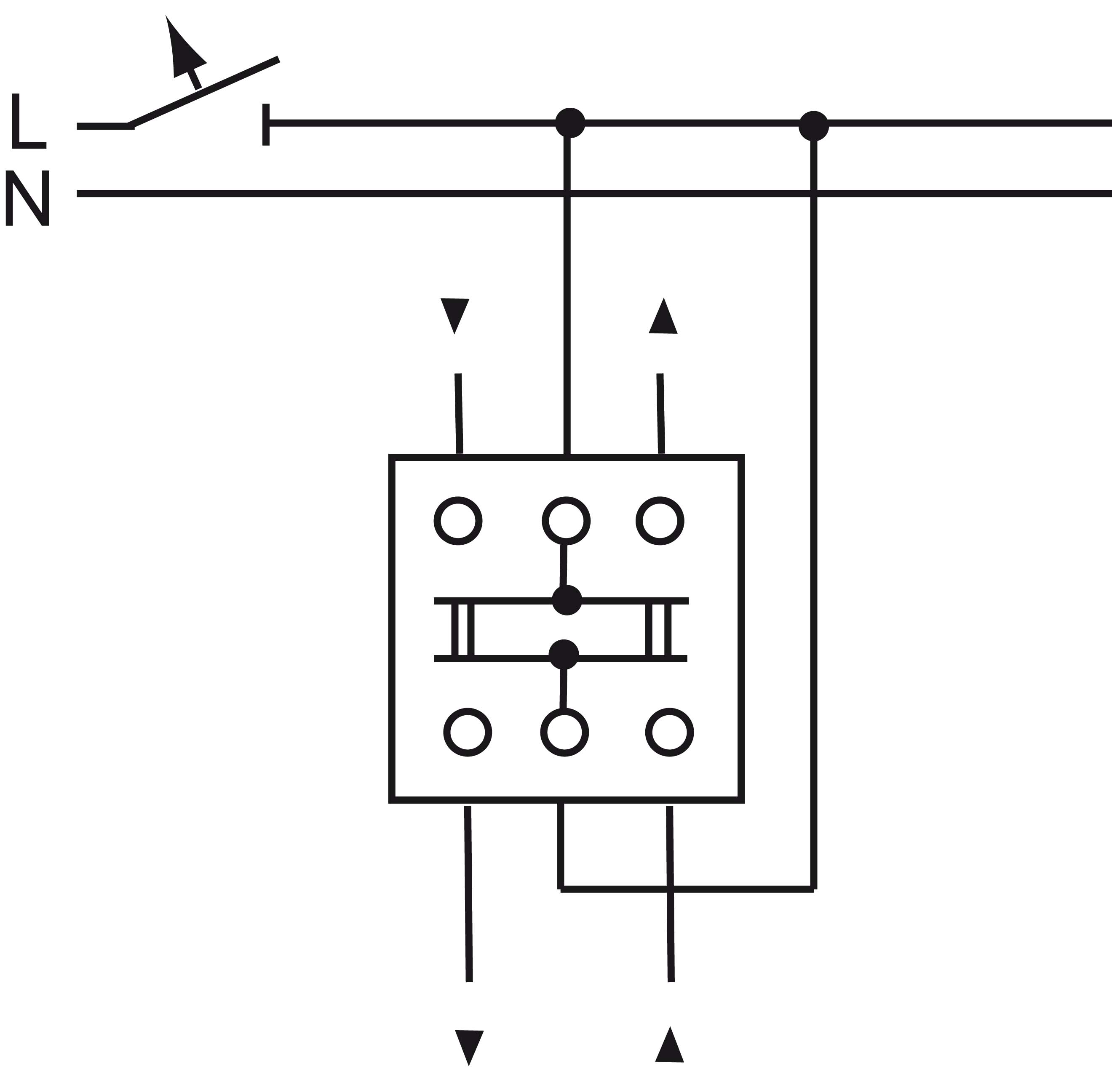 Busch-Jaeger Jalousiedrehtast.-Einsatz 1P+N+E 2723 U - 2CKA001101A0567