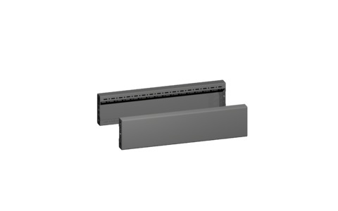 Rittal VX Sockel-Blenden H:100mm,für T: 600mm 8660.033 (VE2)
