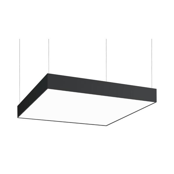 Brumberg LED pendulum area light, DALI dimmable, textured black - 13730184
