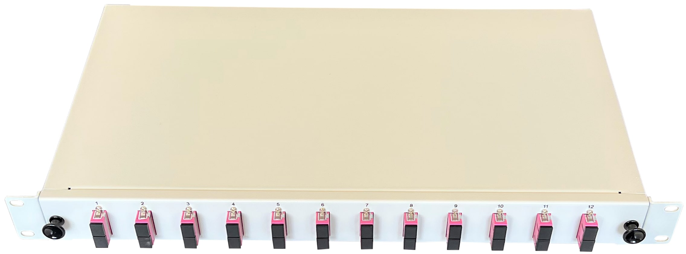 Paschke Spleissbox ausziehbar 19" 12x SCd OM4 PINK 443705VI-12SA