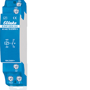 Eltako Stromstoßschalter 16A/250V AC ESW12DX-UC