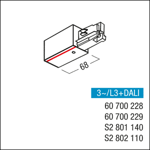 Zumtobel Group Anfangseinspeisung 3ph ws Schutzleiter rechts S2 801140 - S2801140 Zumtobel Group Anfangseinspeisung 3ph ws Schutzleiter rechts S2 801140 - S2801140