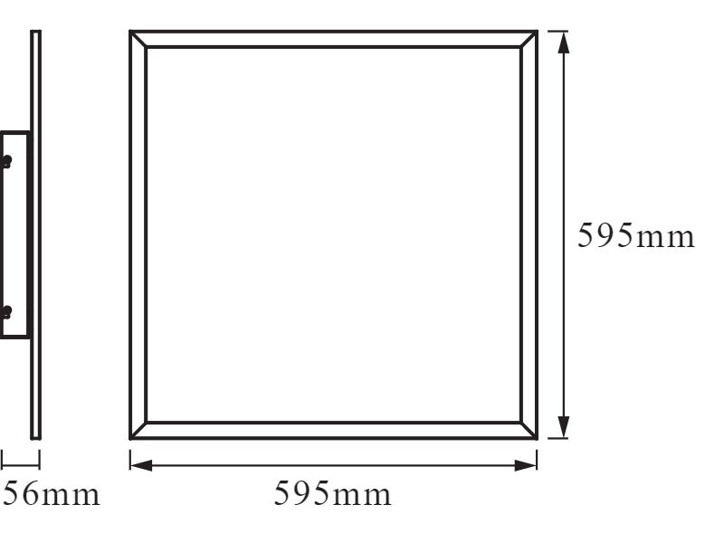 Ledvance LED-Panelleuchte SMART+ Planon Plus RGBW 600X600 - 4058075525269