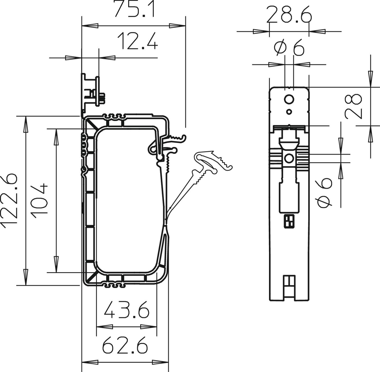 OBO Bettermann Vertr Grip-Sammelhalterung 2031 40 - 2205416