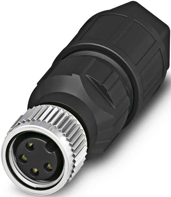 Phoenix Contact Sensorsteckverbinder Bu.,4p M8 gerade SACC-M 8FS-4QO-0,5-M