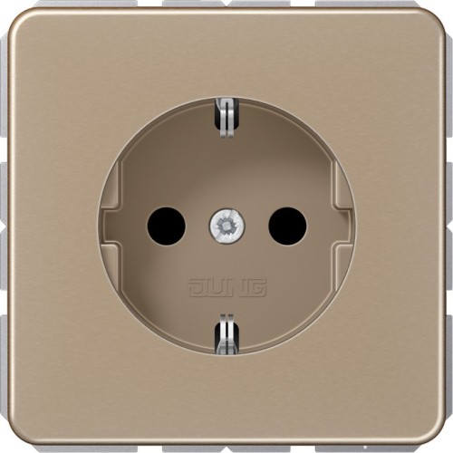 Jung SCHUKO-Steckdose gold-bronze CD 1520 GB - CD1520GB günstig online kaufen