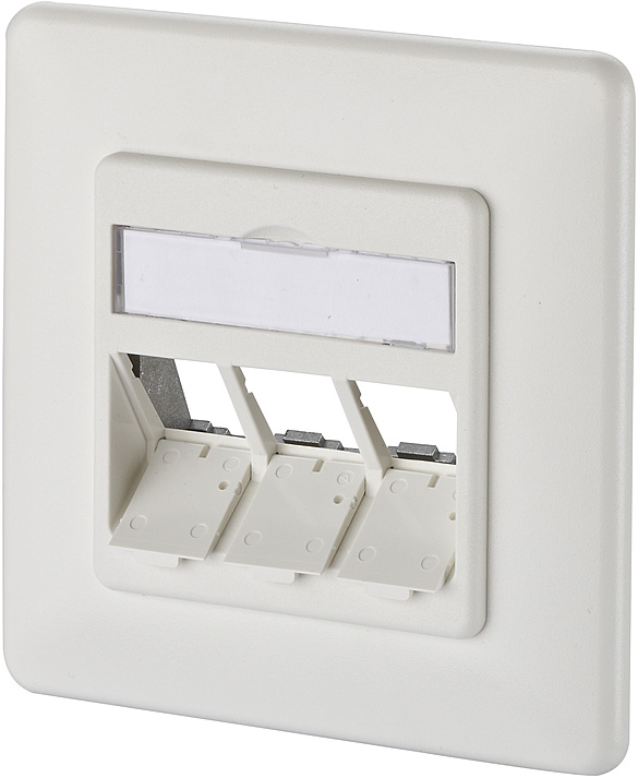 Metz Connect Anschlussdose E-DAT modul 3x8(8) UP 1309161002-E rws