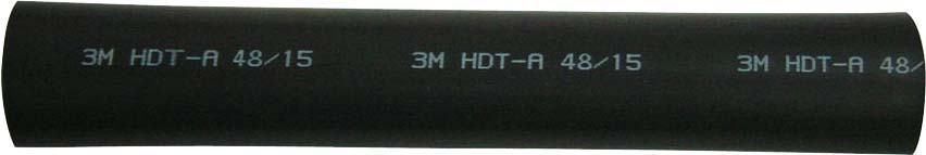 3M Deutschland Warmschrumpfschlauch dickw 19/6 mm, sw, m.Kle. HDT-A 19/6-B