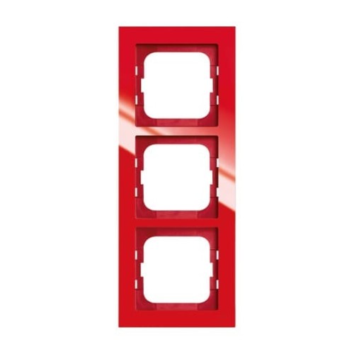 Busch-Jaeger Rahmen 3-fach rot 1723-287 - 2CKA001754A4342