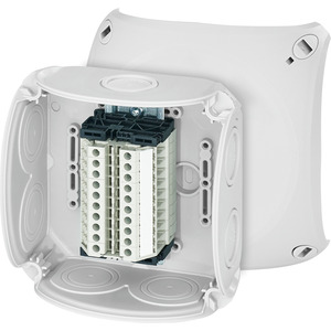 Hensel Reihenklemmenkasten 1,5-4qmm, 10 Klemmen RK 0610 T