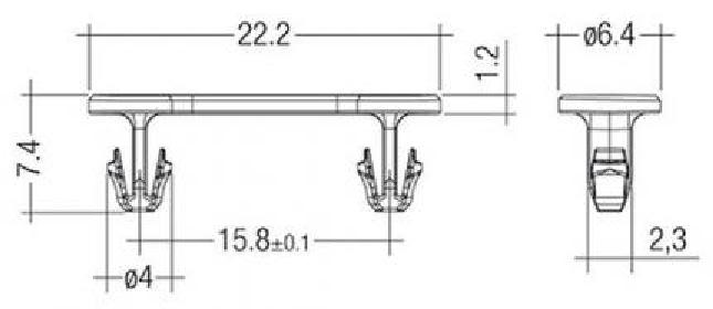 Tridonic Equipment TRIDONIC ACL BRIDGE LLE16 PUSH-FIX