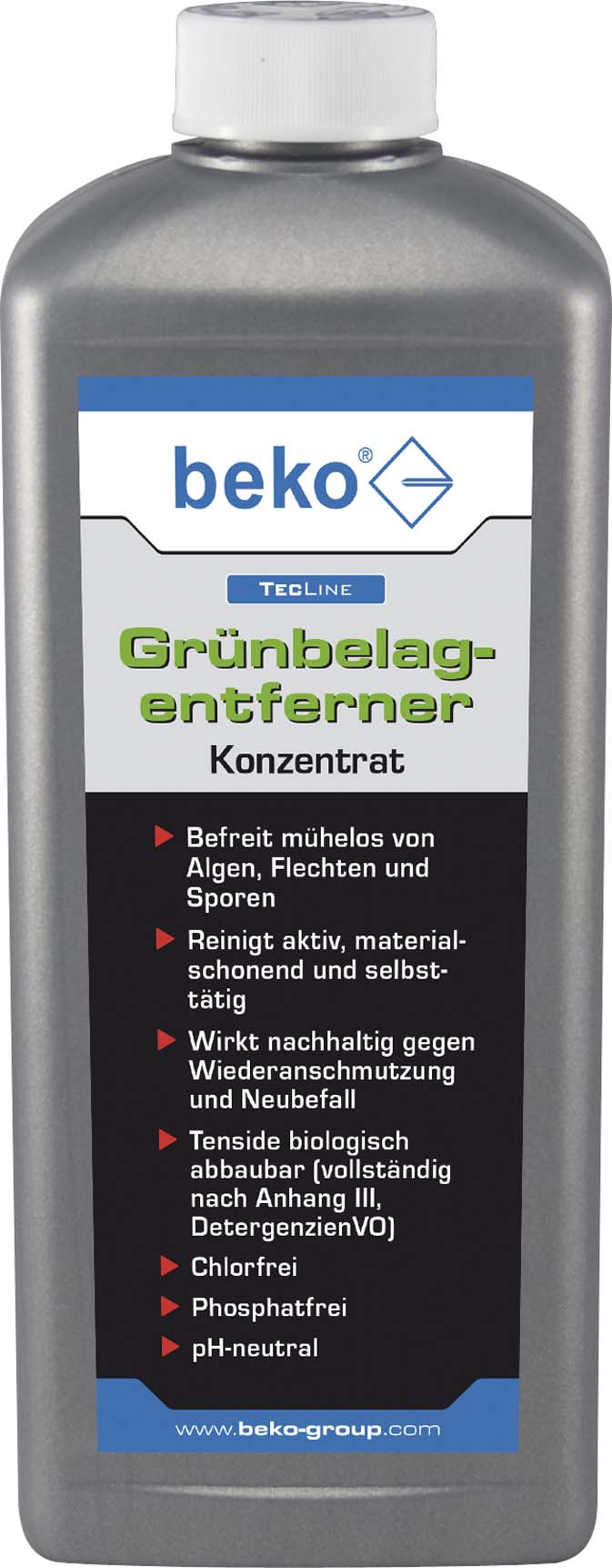Beko TecLine Grünbelagentferner Konzentrat 1l 299121000 Beko TecLine Grünbelagentferner Konzentrat 1l 299121000