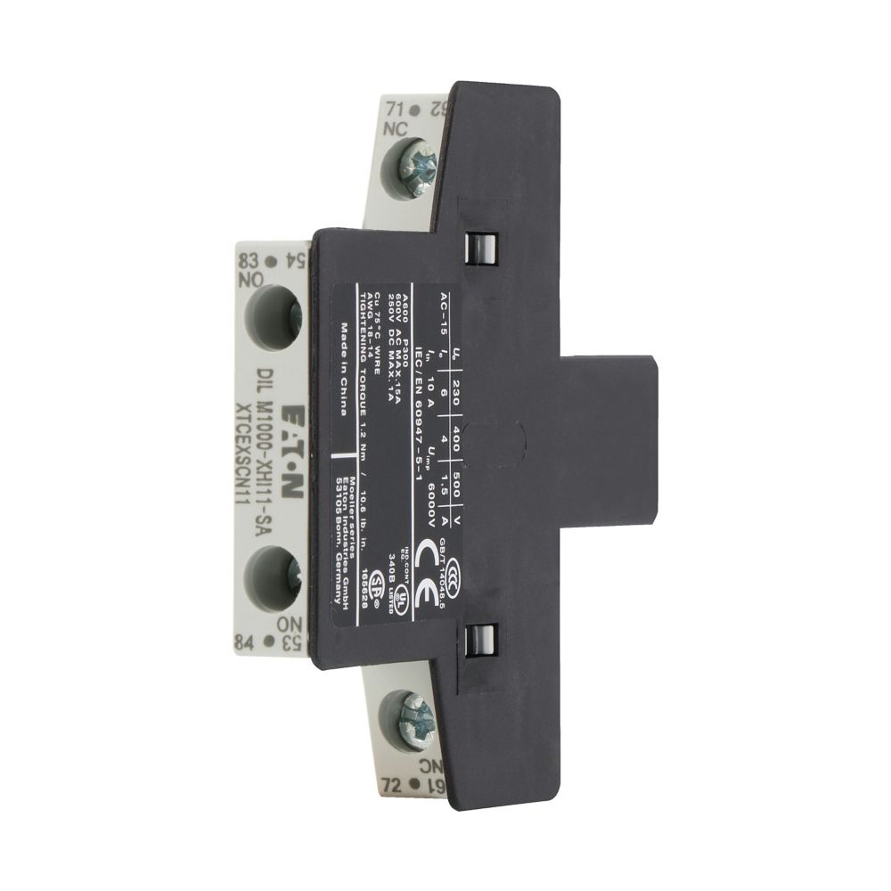 Eaton Hilfsschalterbaustein seitlich, 2p DILM1000-XHI11-SA - 278427