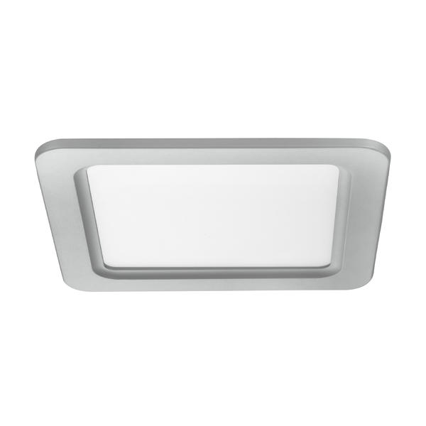 Brumberg recessed LED panel 16W 24V square silver - 12438684