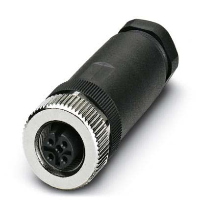 Phoenix Contact Steckverbinder 4-polig Bu/ger M12 SACC-M12FS #1696439 - 1696439