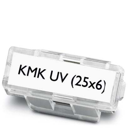 Phoenix Contact Kabelmarkerträger transparent, 25x6mm KMK UV (25X6)