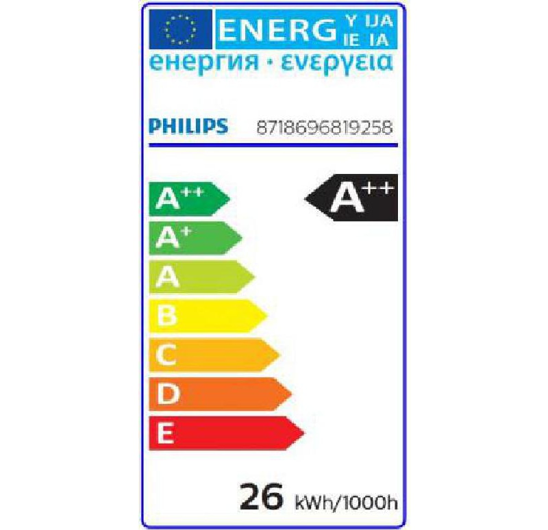 Philips LED-T5 Retrofit Lamp 6500K 3900 Lumens 26W 1200mm