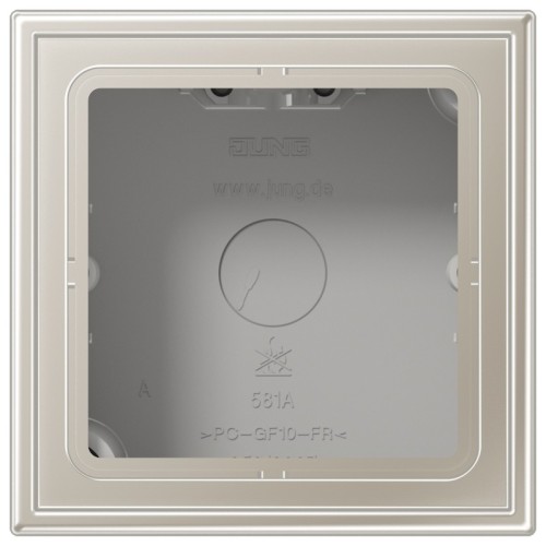 Jung AP-Kappe 1-fach eds lack angeformter Rahmen ES 2581 A-L - ES2581A-L