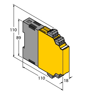 Turck Messumformer-Speisetrenner IM33-22EX-HI/24VDC - 7506441