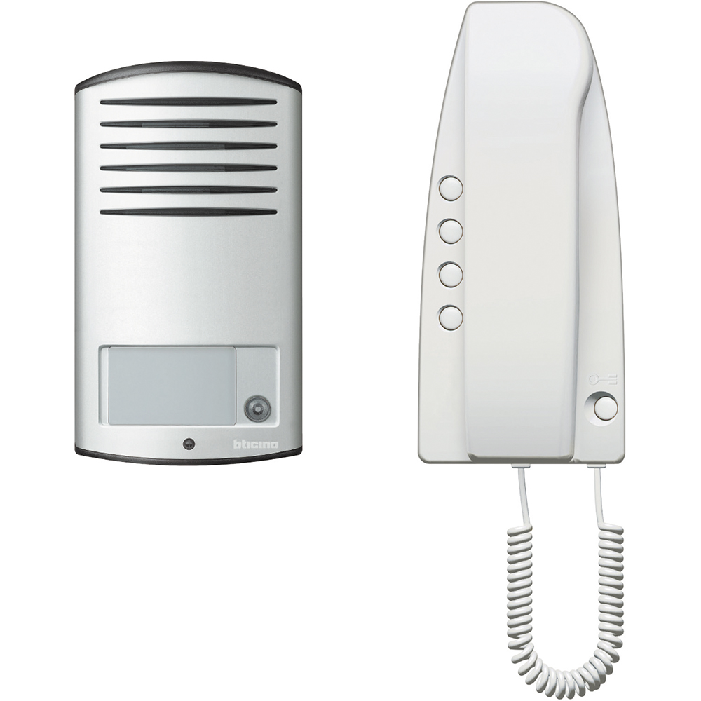 Legrand (BT) Einfamilien-Audio-Set analog alu 363211