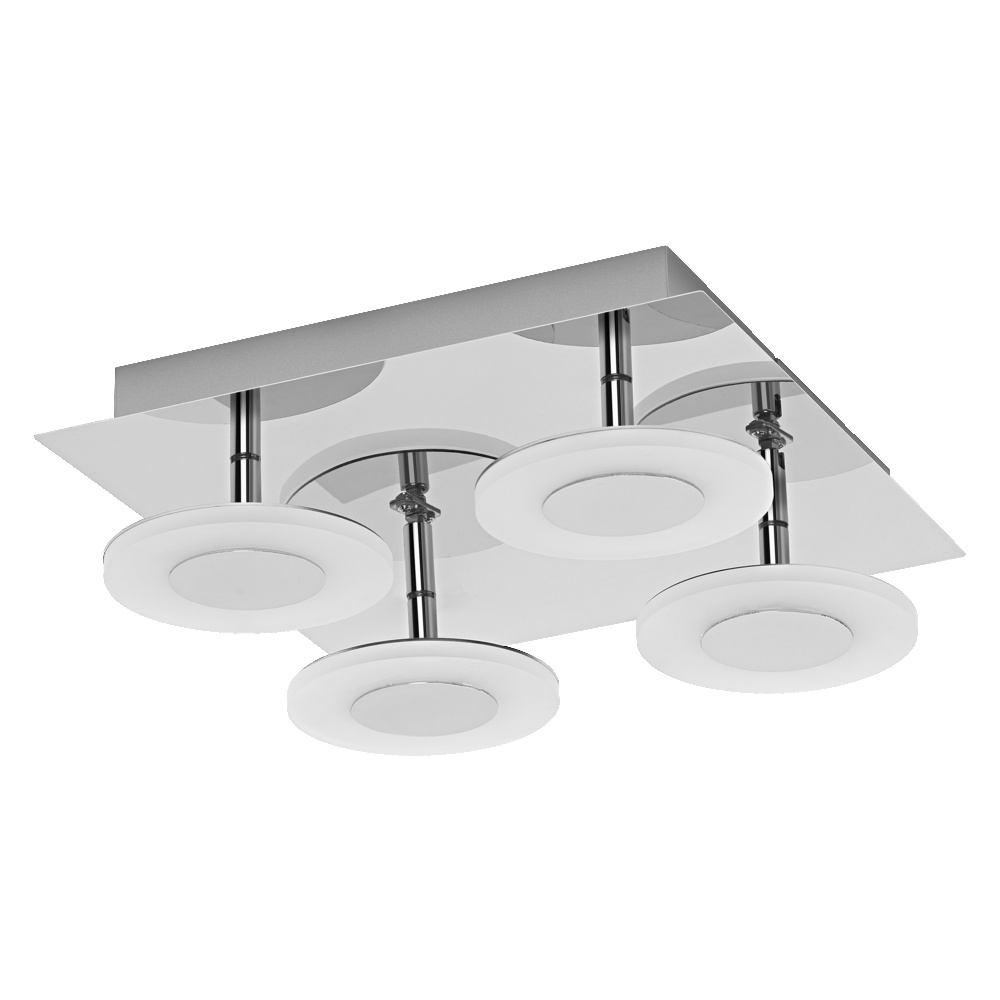 Ledvance LED ceiling luminaire Smart with WLAN technology IP44 TW and dimmable SMART+ WIFI ORBIS WALL WAVE 300mm – 4058075573901