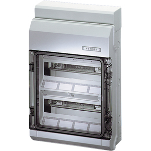 Hensel KV 90-Automatengehäuse 24TE IP65 metr.Vorpr 9224 M - 6100048 Hensel KV 90-Automatengehäuse 24TE IP65 metr.Vorpr 9224 M - 6100048