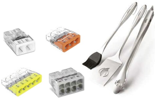 WAGO GmbH & Co. KG PROFI-SET mit NAPOLEON Grillbesteck-Set100 887-446 - 887 günstig online kaufen