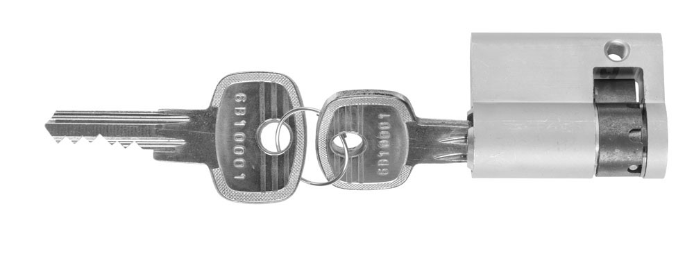 GSAB Elektrotechnik Profilhalbzylinder incl. 2 Schlüssel 99.00.002