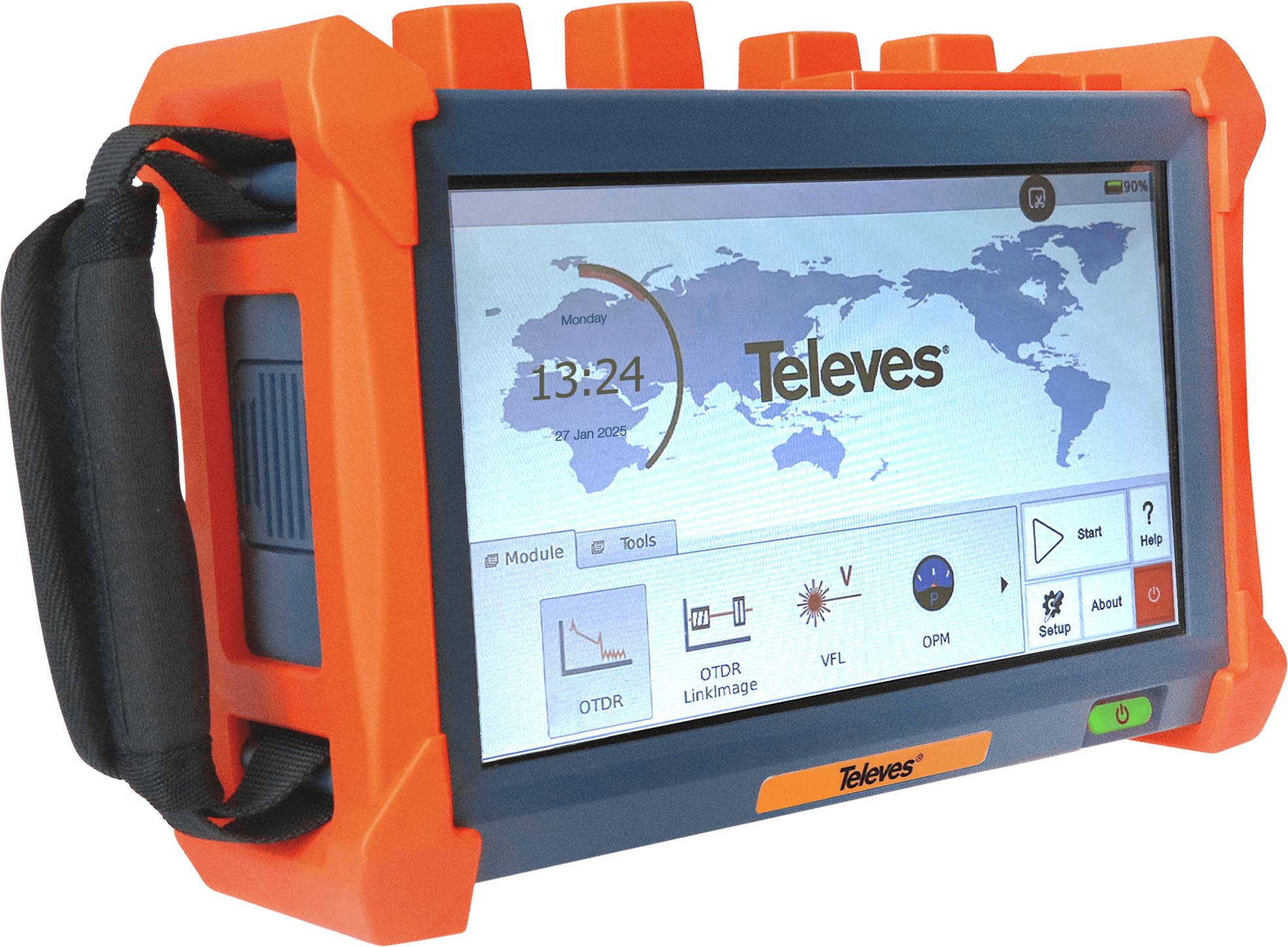 Televes Glasfaser Messgerät Single/Multimode OTDRPRO