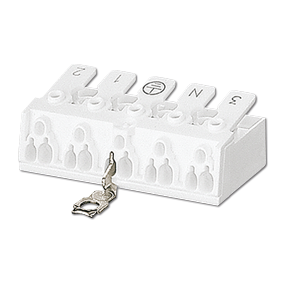 BJB 5-pole pushwire terminal blocks 46.415.1214.50