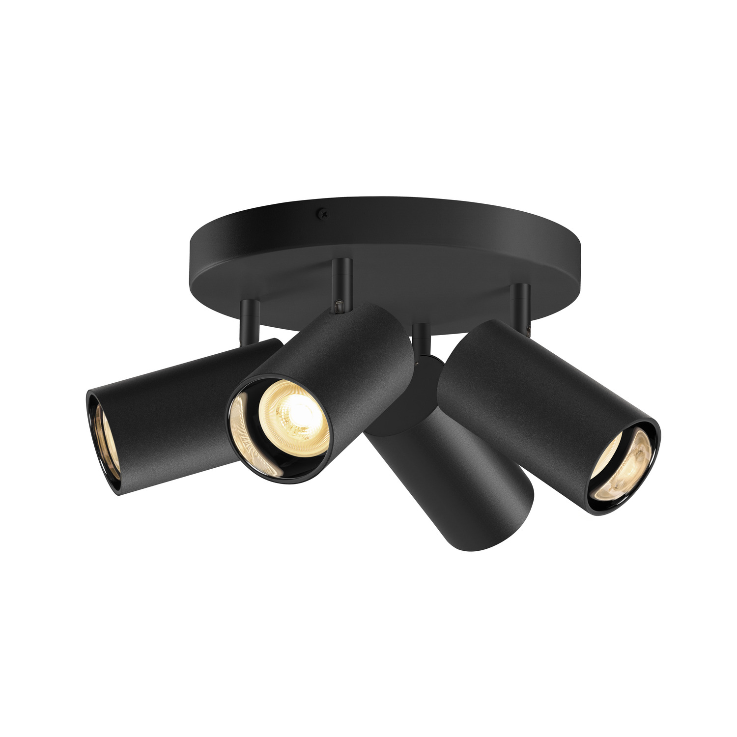 SLV ASTO TUBE, Deckenaufbauleuchte, zylindrisch, max. 4x10W, schwarz - 1006429 SLV ASTO TUBE, Deckenaufbauleuchte, zylindrisch, max. 4x10W, schwarz - 1006429