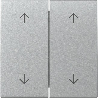 Gira Wippe 2f Pfeile F Alu 329726 - 329726