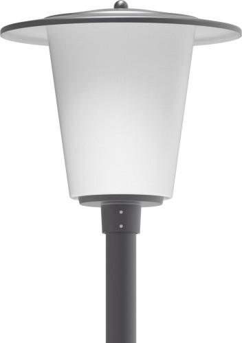 Leipziger Leuchten LED-Mastaufsatzleuchte 3000K DB703 EVA I 7148.00058-3 - 9.898.7148.00058-3