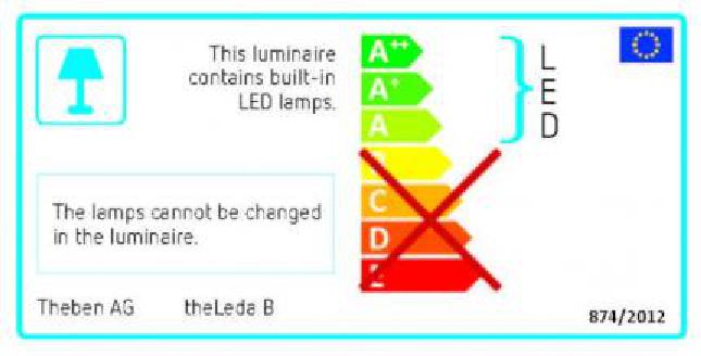 Theben LED-Spotlight 30W 5600K 2100lm theLeda B30L white