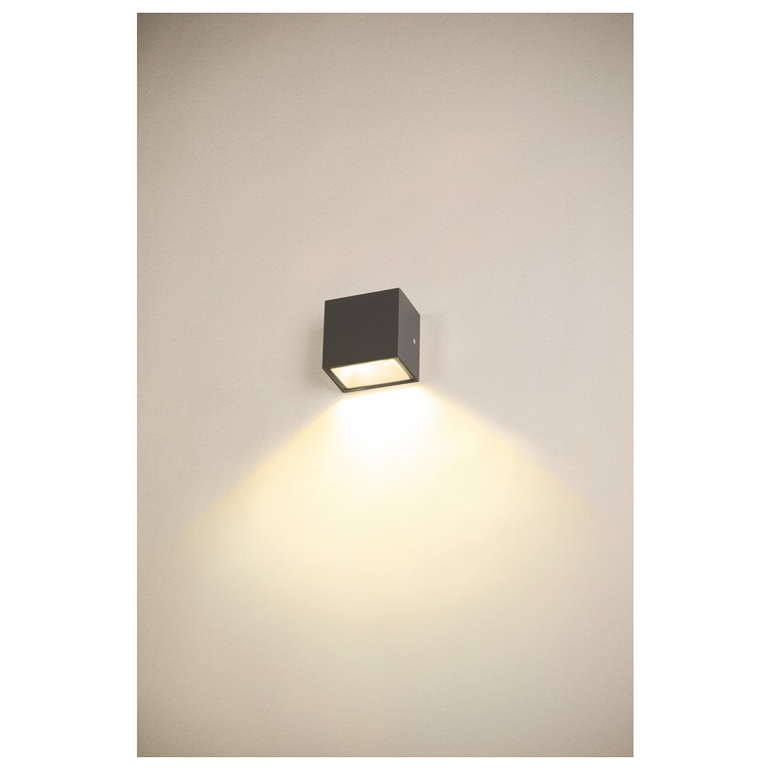 SLV SITRA S, LED Outdoor Wandaufbauleuchte, anthrazit, CCT switch 3000/4000K - 1005148