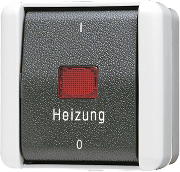 Jung Heizung-Notschalter Aus 3-pol. 803 HW