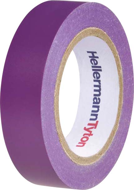 HellermannTyton PVC Isolierband violett Flex 15-VT15x10m