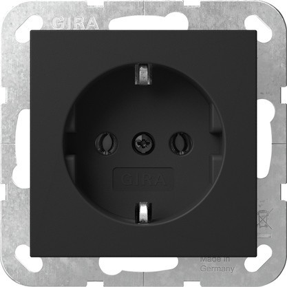Gira Steckdose SRK Schwarz 4180005 - 4180005 günstig online kaufen