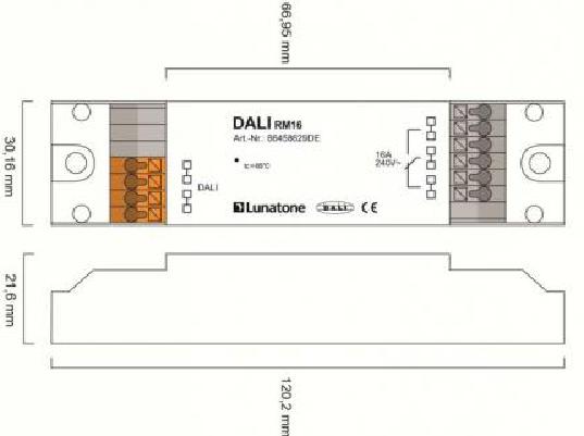 Lunatone Light Management Relais DALI RM16-DE