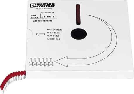 Phoenix Contact Aderendhülse Bandware f Crimpauto AI 0,75- 8 GY-B
