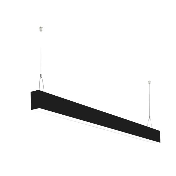 Brumberg LED Pendel-Profilleuchte direct, black, rectangular - 77223083