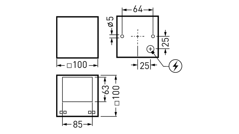 Trilux Skeo Q-W1-DI GT RB9R-RB9R/180-830 ET - 6926240