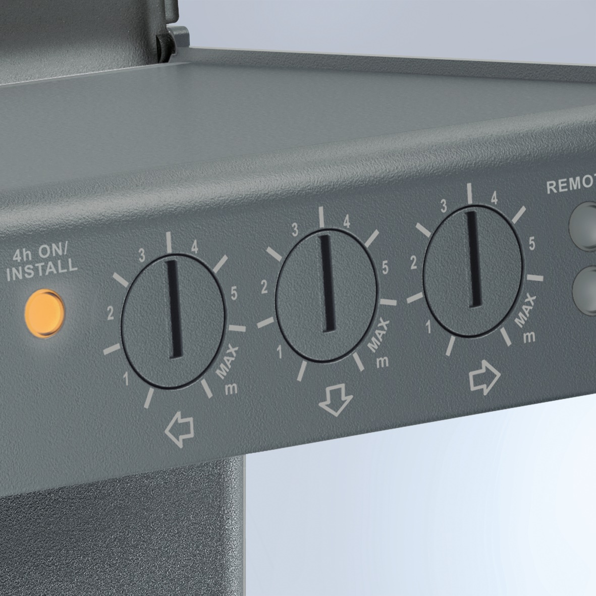 Steinel Professional High Frequency Motion Detector IHF 3D KNX grey